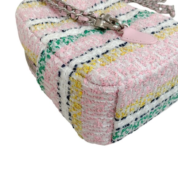 Chanel 2024 Pink Tweed Mini Backpack main image 5